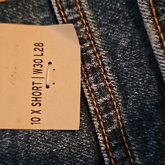 Levi's wedgie straight high rise jeans size 10 short W30 L28 - Picture 8 of 10